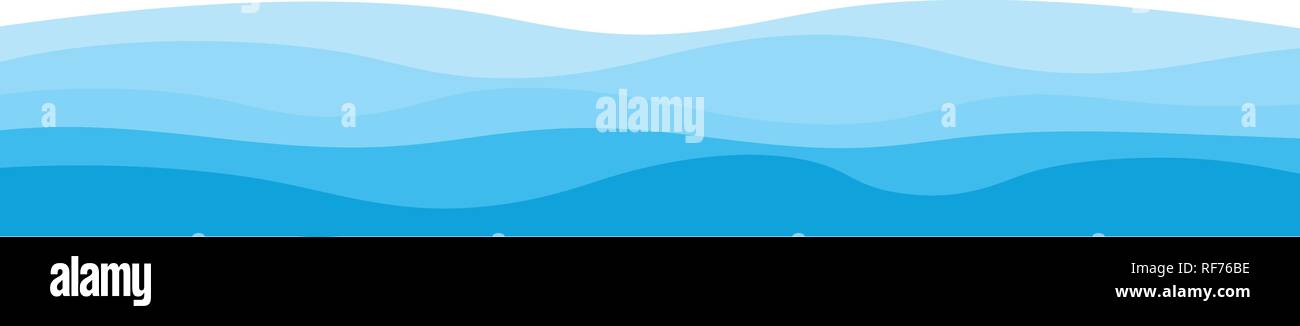 Abstract Water wave vector illustration design background Stock Vector ...