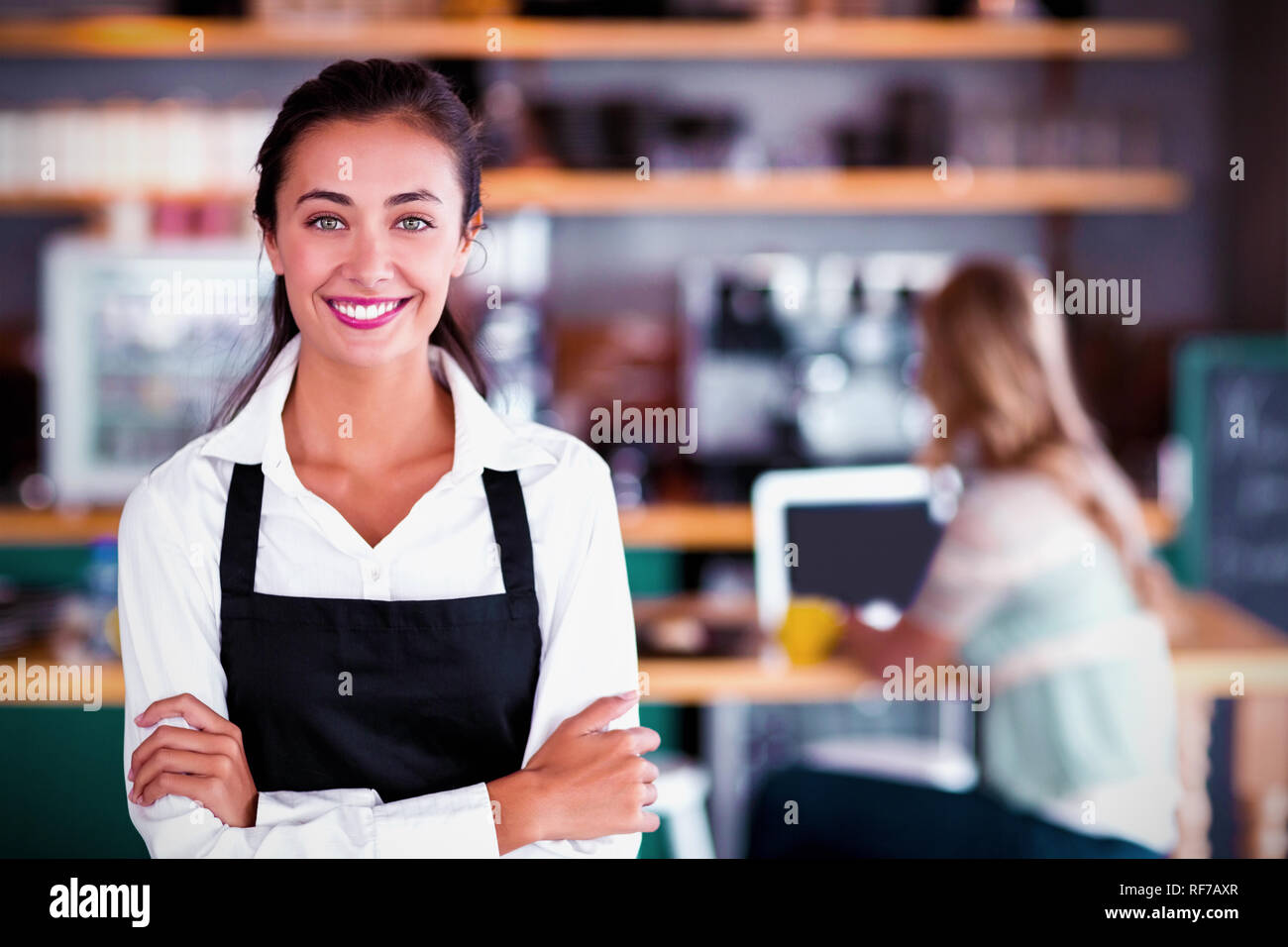 Waitress uniform hi-res stock photography and images - Alamy