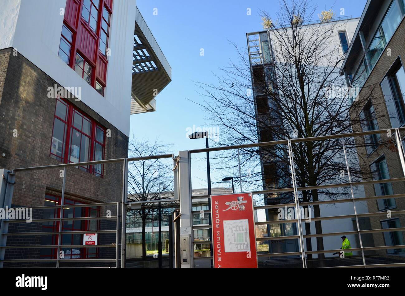 highbury stadium square north london, old home of arsenal football club