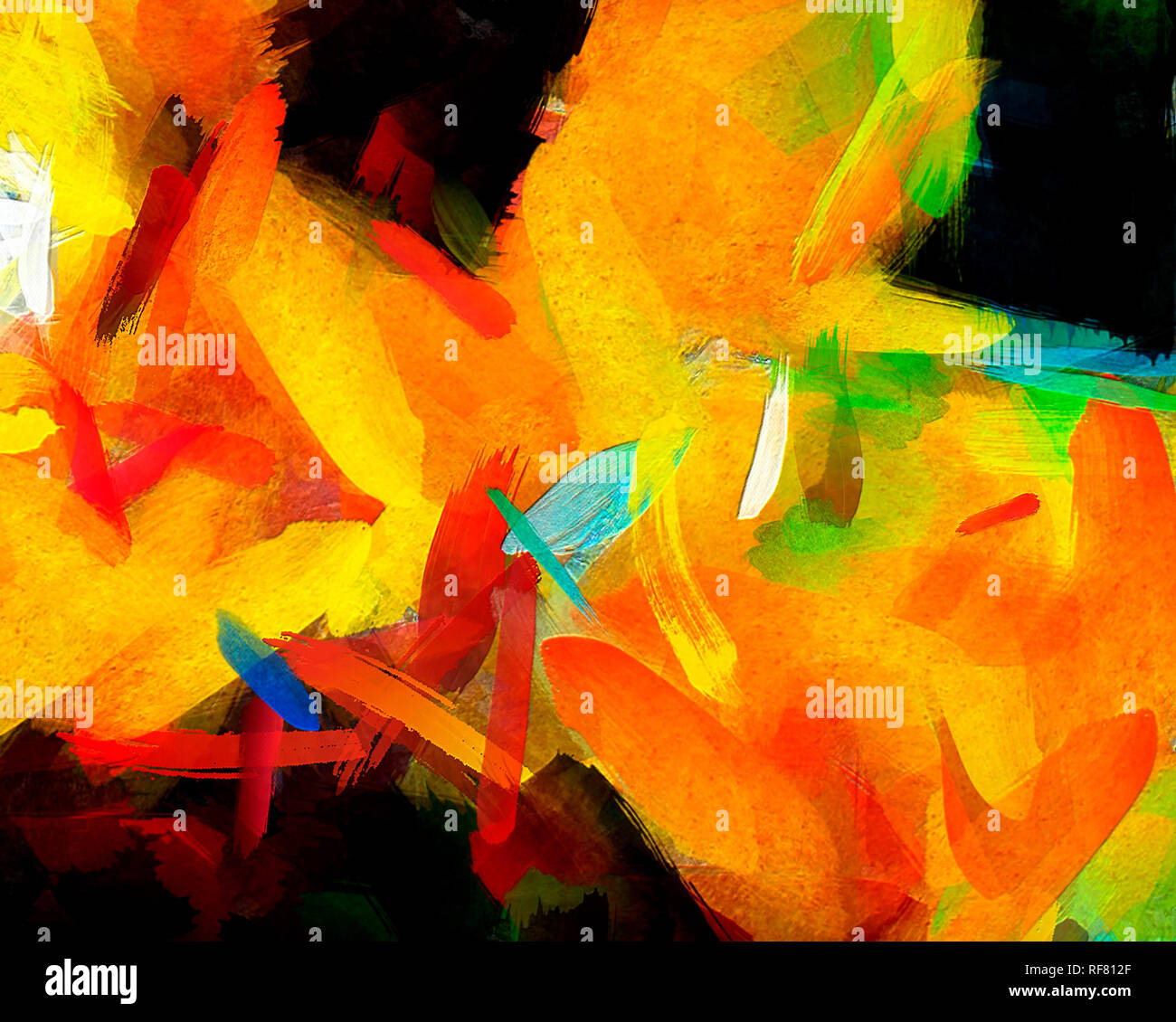 Blending paint hi-res stock photography and images - Alamy