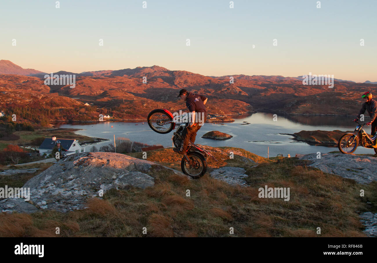 motorcycle scrambling