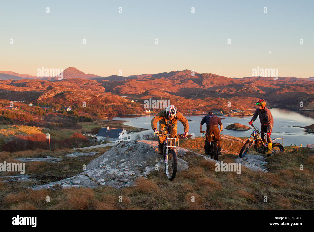 motorcycle scrambling