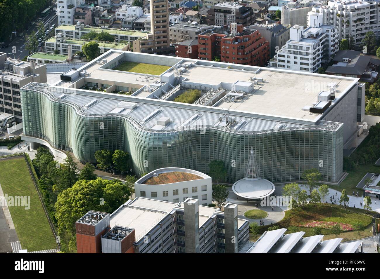 National Art Center Tokyo by the japanese architect Kisho Kurokawa