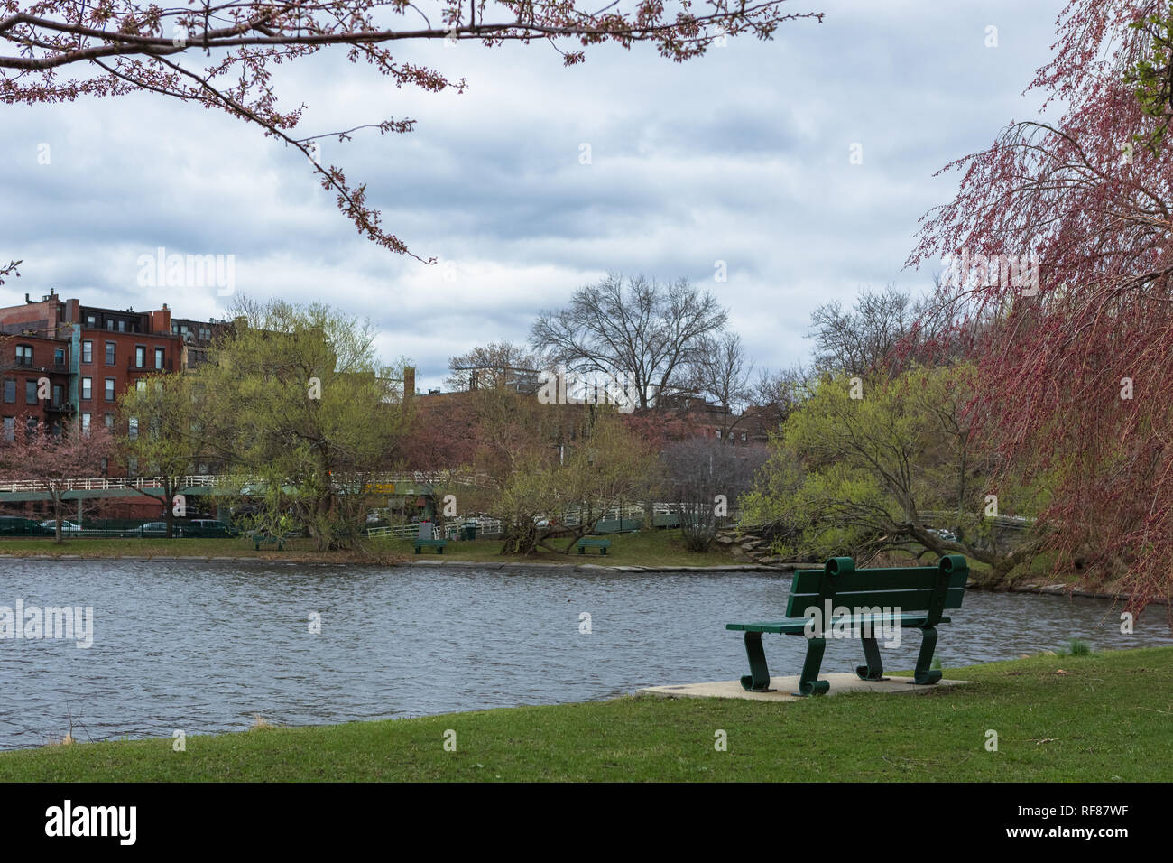 spring in yale university, USA Stock Photo Alamy