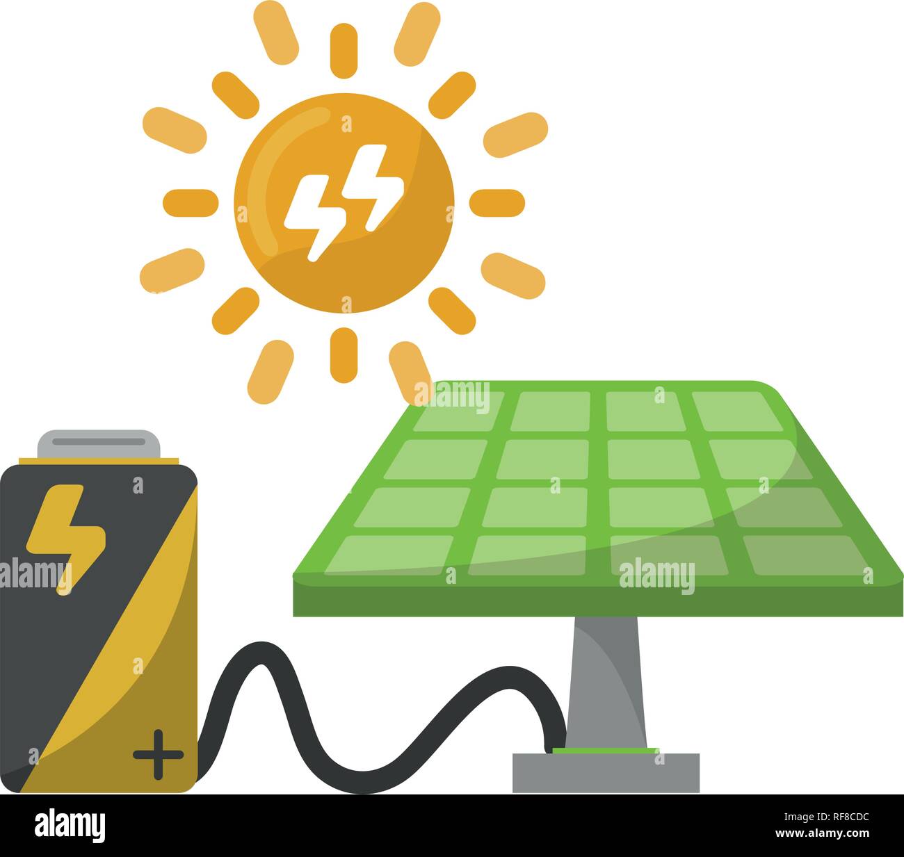 Green energy ecology concept Stock Vector Image & Art - Alamy