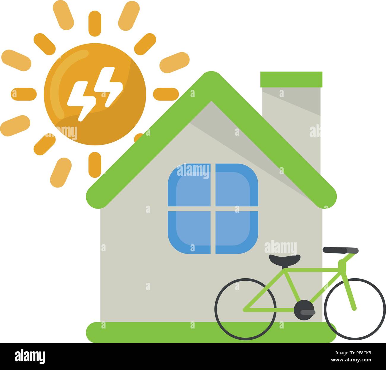 Green energy ecology concept Stock Vector Image & Art - Alamy