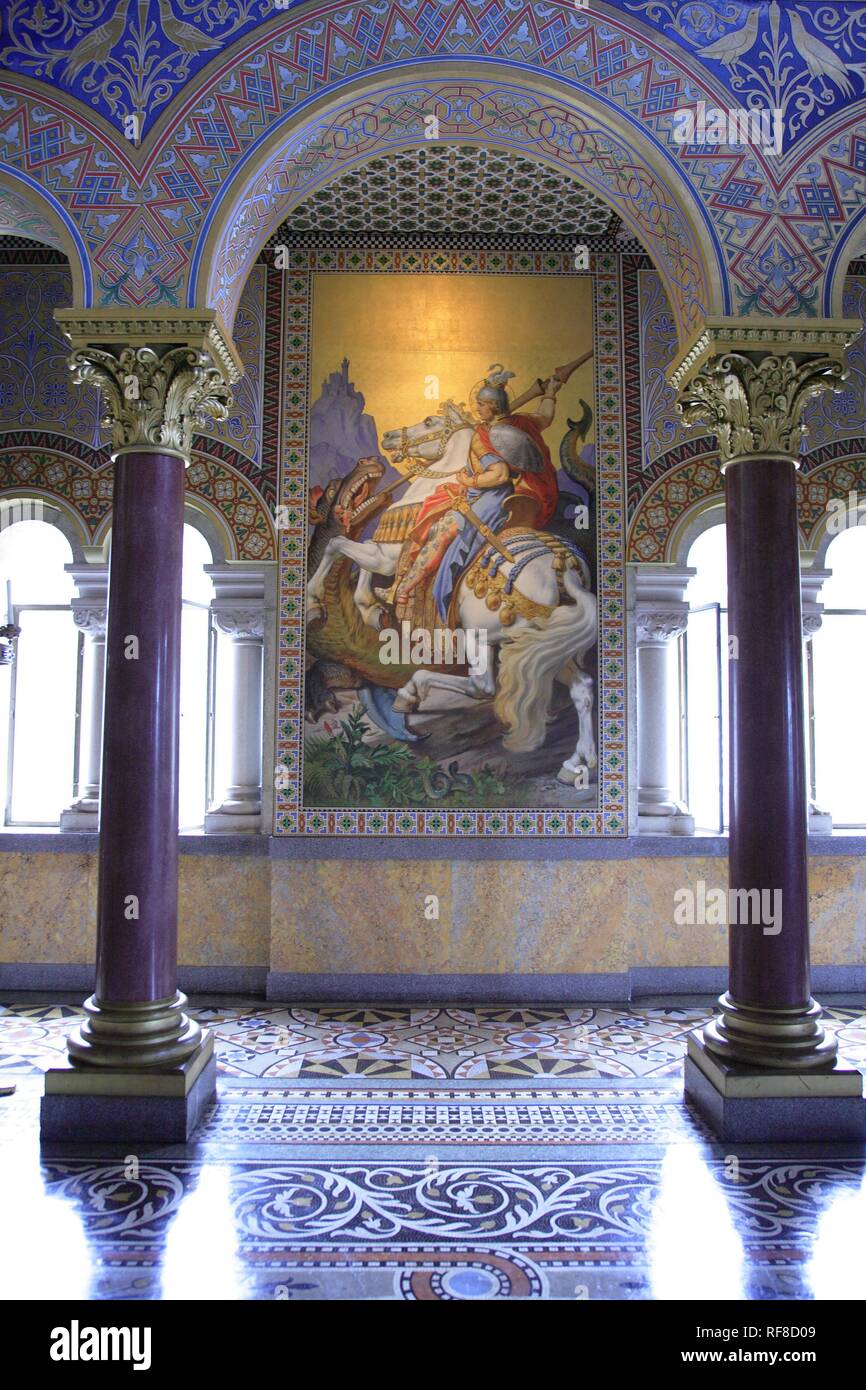 Hohenschwangau interior hi-res stock photography and images - Alamy