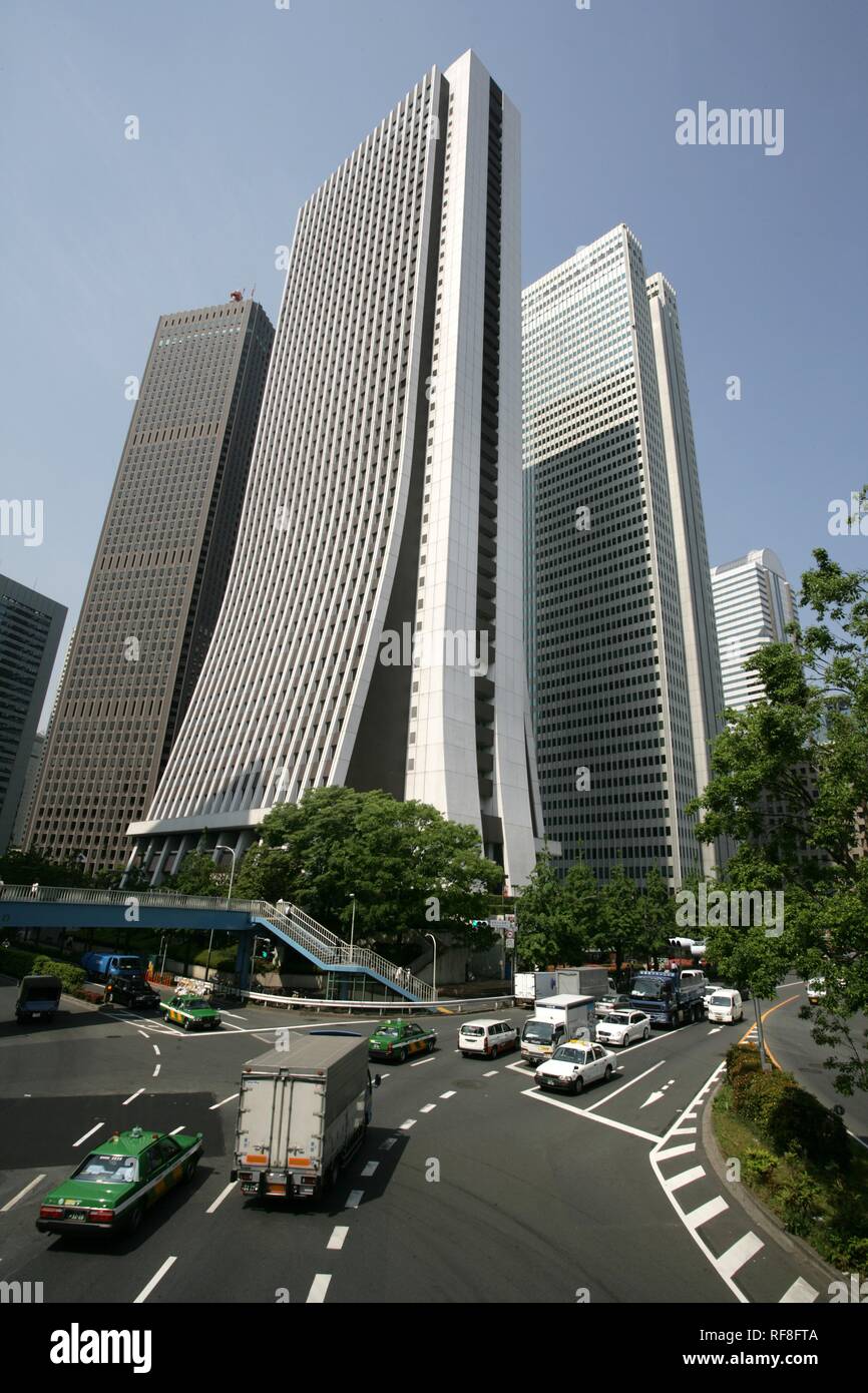 Sompo Insurance Office Building Shinjuku District Business District Tokyo Japan Asia Stock Photo Alamy