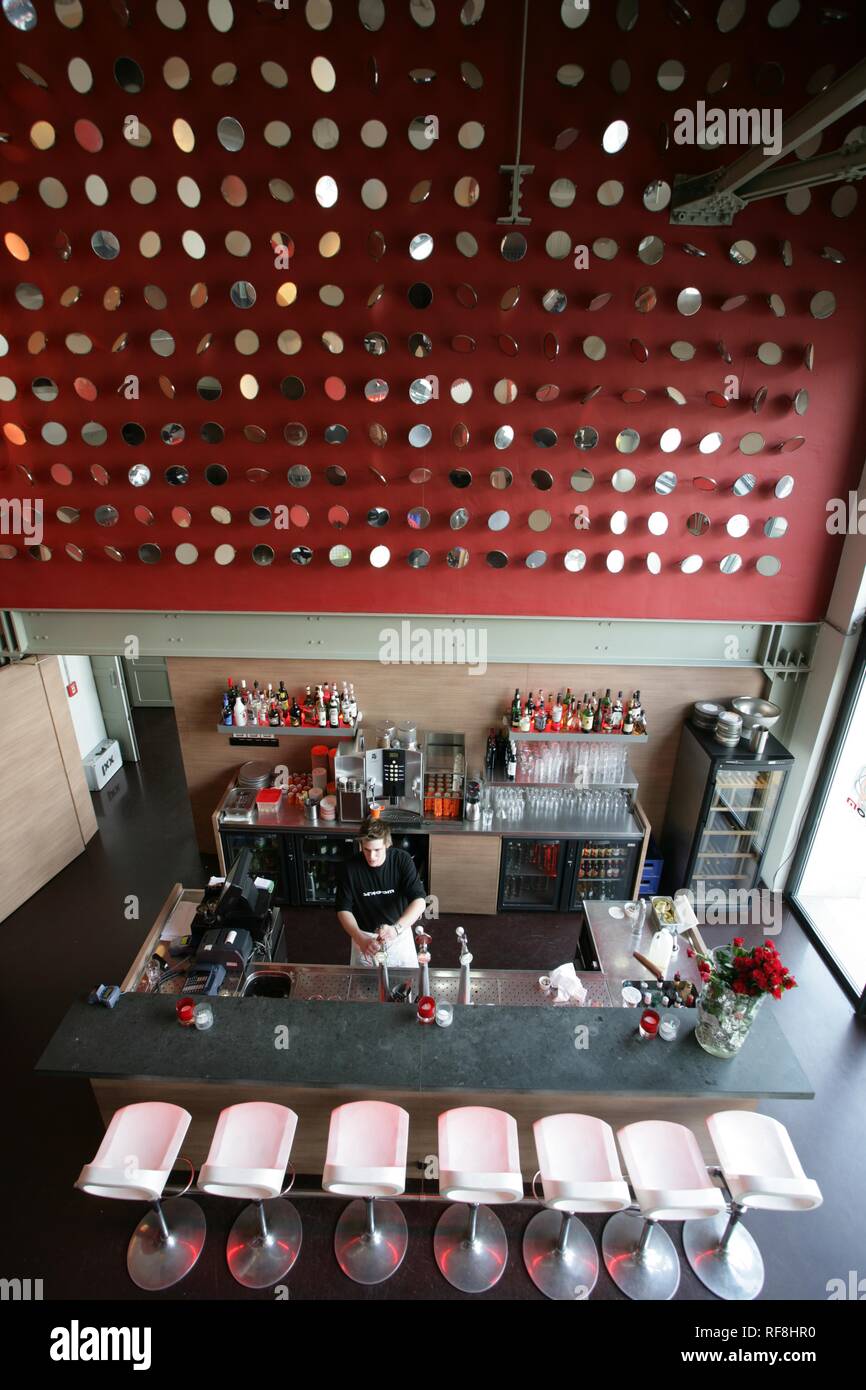Bar, designer hotel Stroom, Rotterdam, The Netherlands, Europe Stock ...