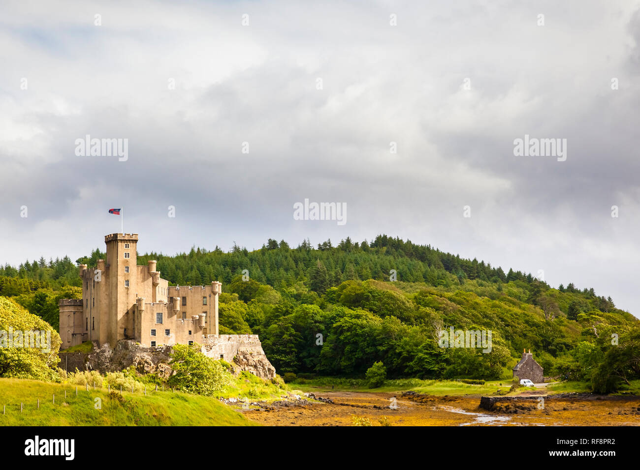Scotland, insides, hybrid, Isle of Skye, Dunvegan, Castle, castle, island, , Schottland, Innere, Hybriden, Schloss, Insel Stock Photo