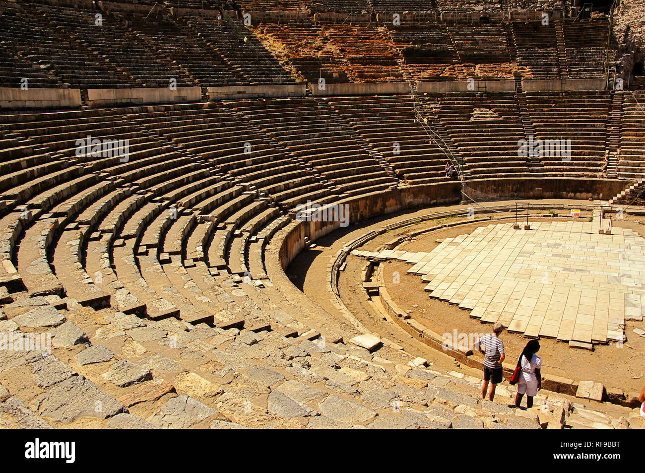 UNESCO world heritage site. Grand Theatre at Ephesus Ancient City