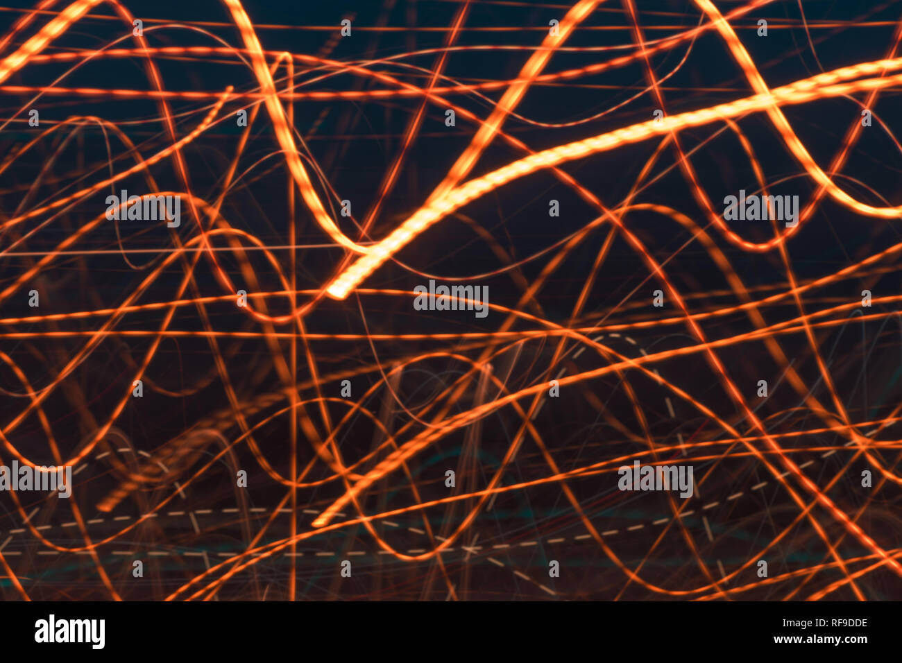 Long exposure light trails hi-res stock photography and images - Alamy