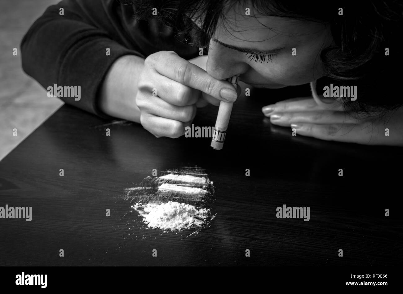 Cocain Black and White Stock Photos & Images - Alamy