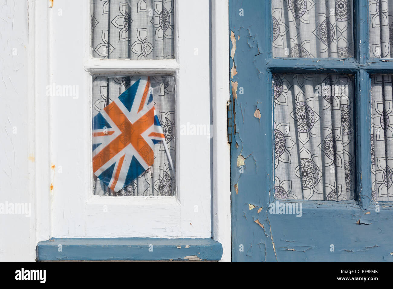 Englische Fahne, England, Grossbritannien, Europa Stock Photo