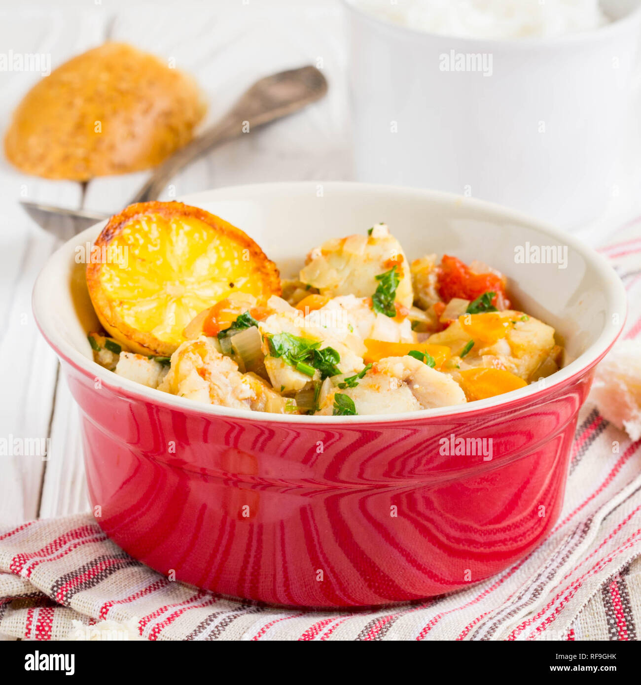 Very tasty sea fish soup hires stock photography and images Alamy