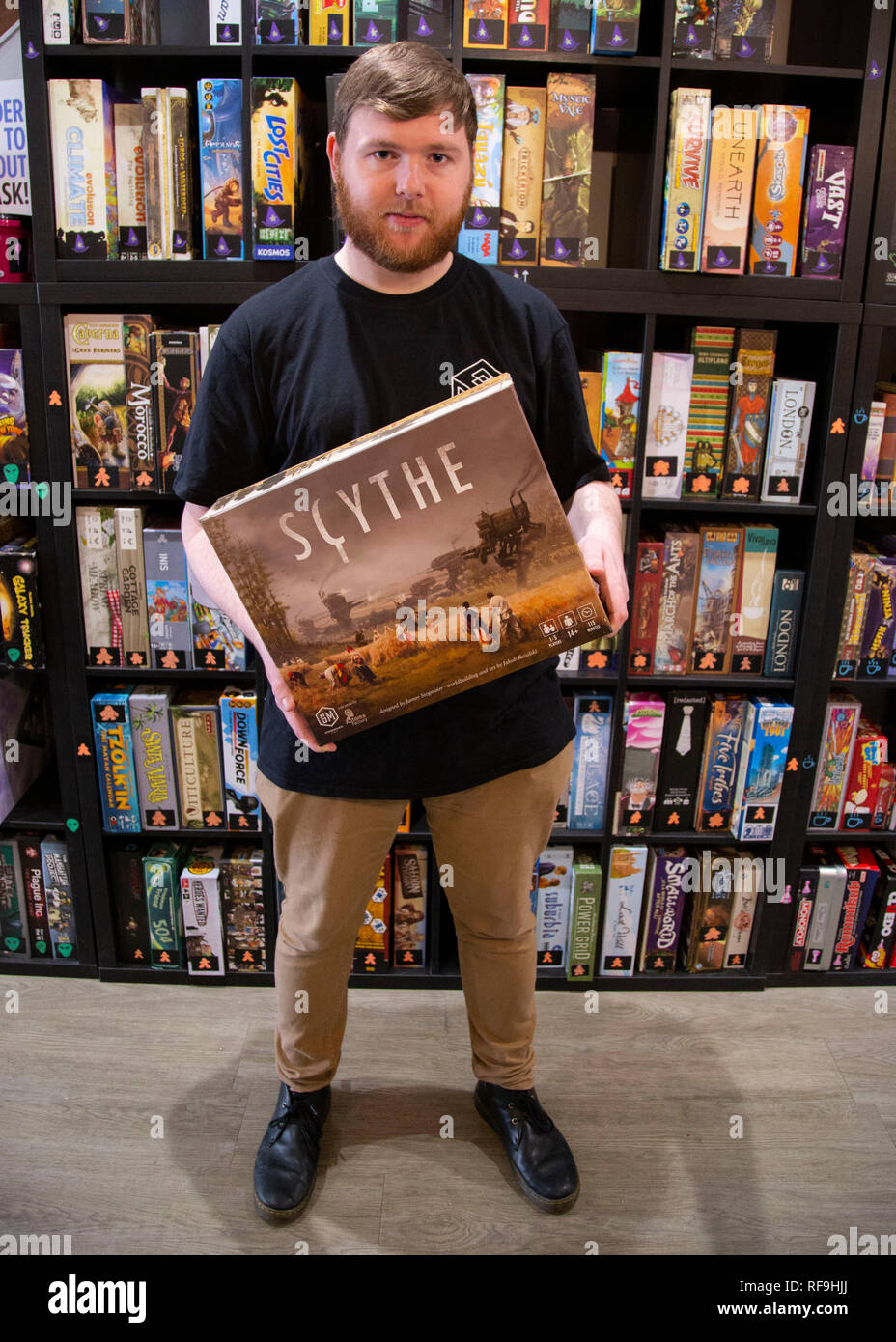 Chance and Counters, Cardiff, UK. 17th January 2019. Chance and