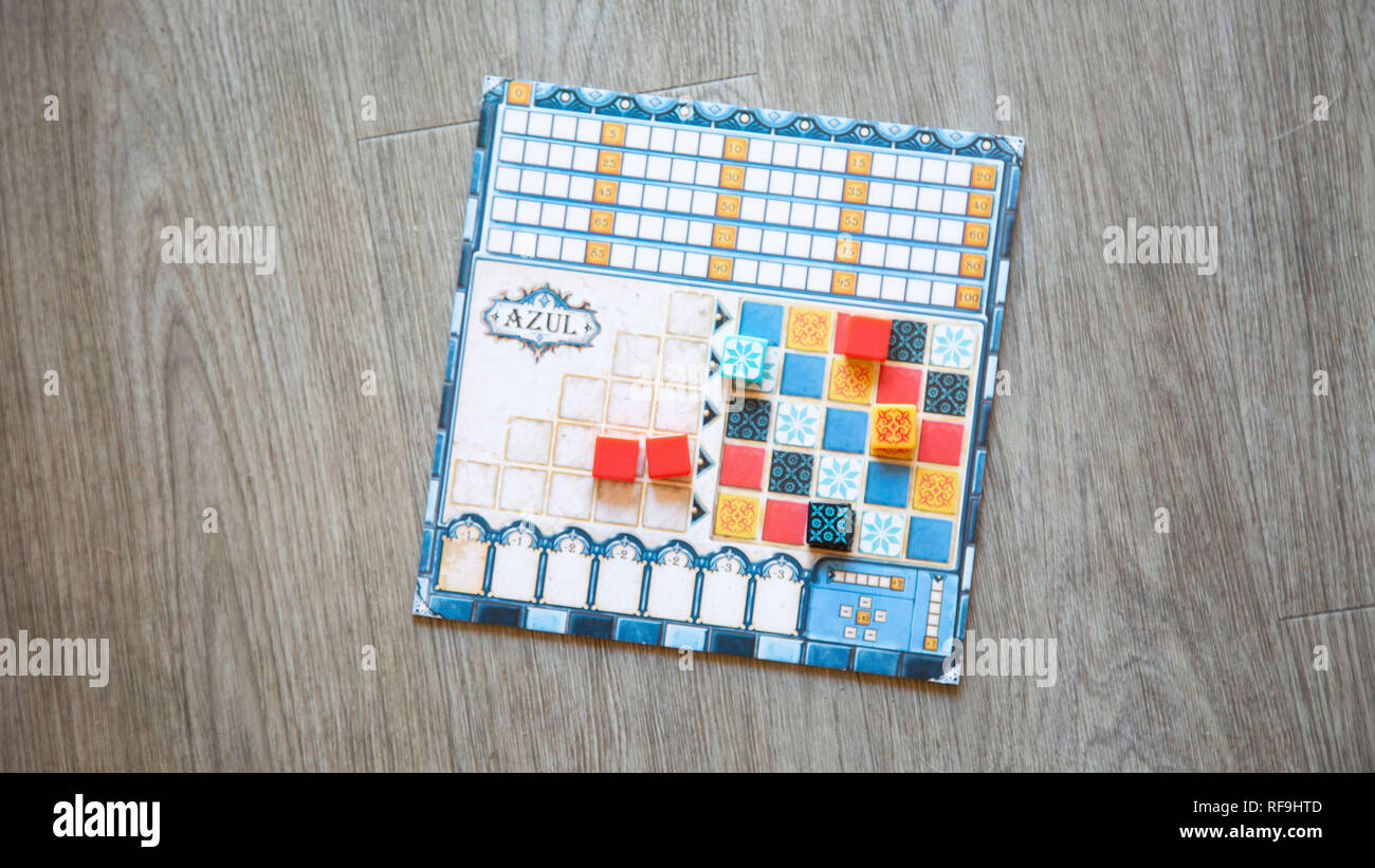 Chance and Counters is Cardiff's first board game bar Stock Photo Alamy