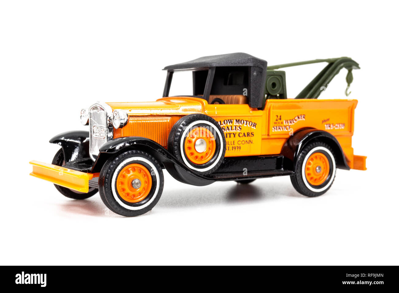 Matchbox Models of Yesteryear Y-7 Ford Model A wreck truck 1930 Stock Photo