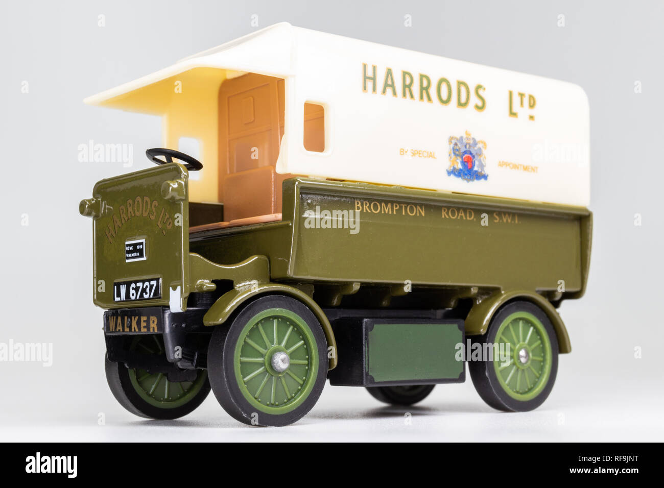 Matchbox Models of Yesteryear Y29 Walker Electric Van 1919 Stock Photo