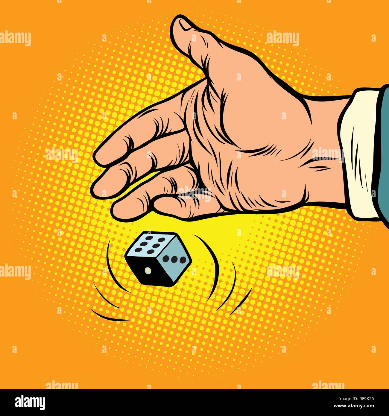 Roll those dice Stock Vector Images Alamy