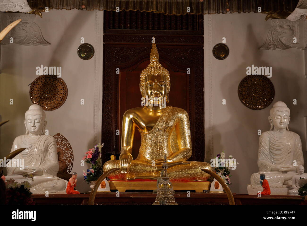 Temple of the Sacred Tooth. This temple where Buddha's tooth preserved