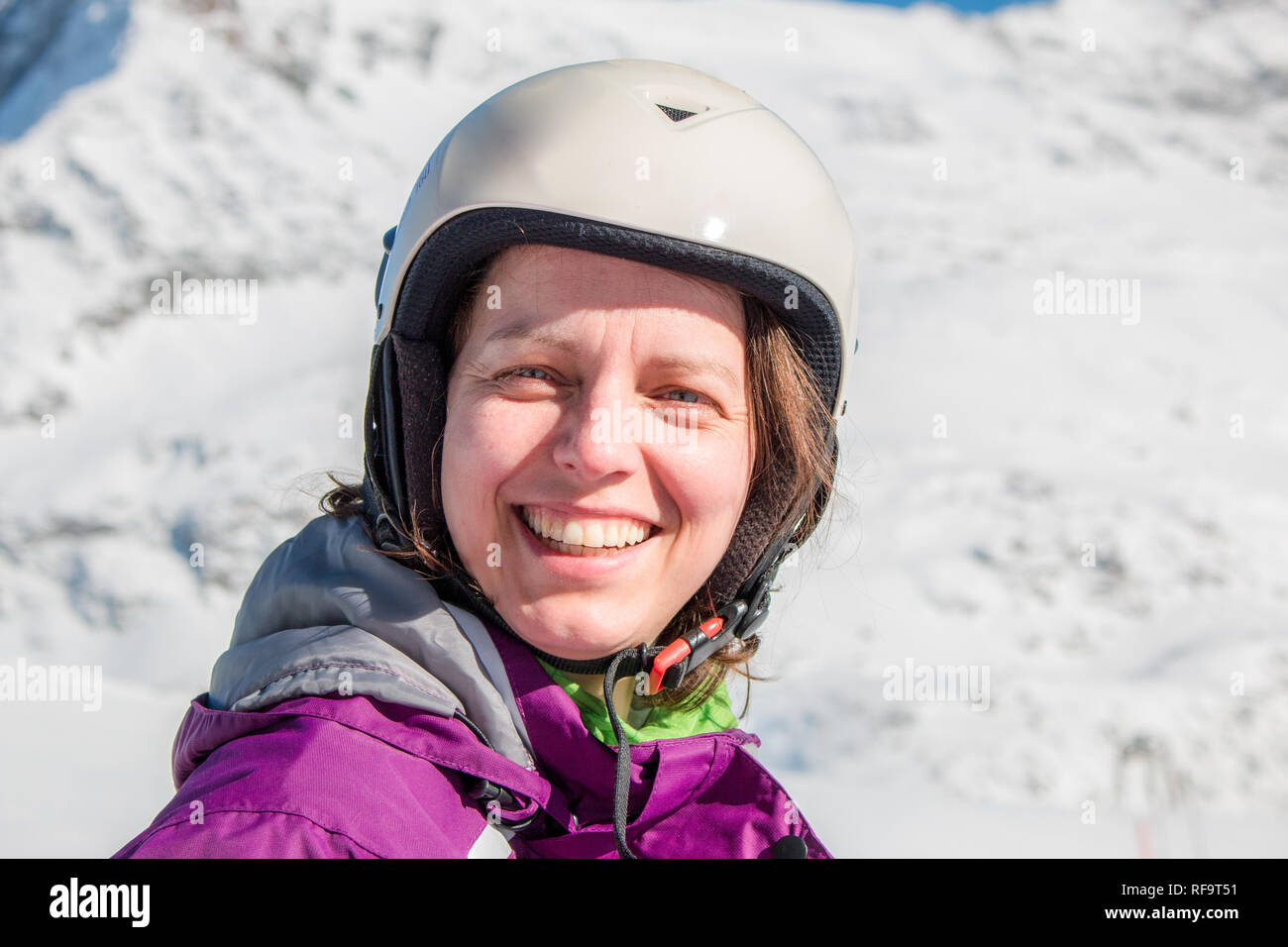 Wearing a helmet hi-res stock photography and images - Alamy