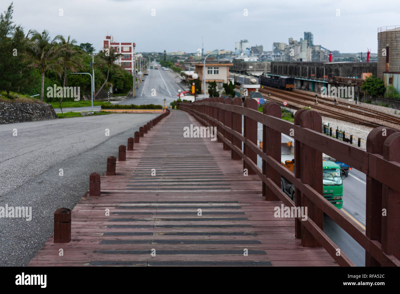 Bikeway hualien coast taiwan hi-res stock photography and images - Alamy