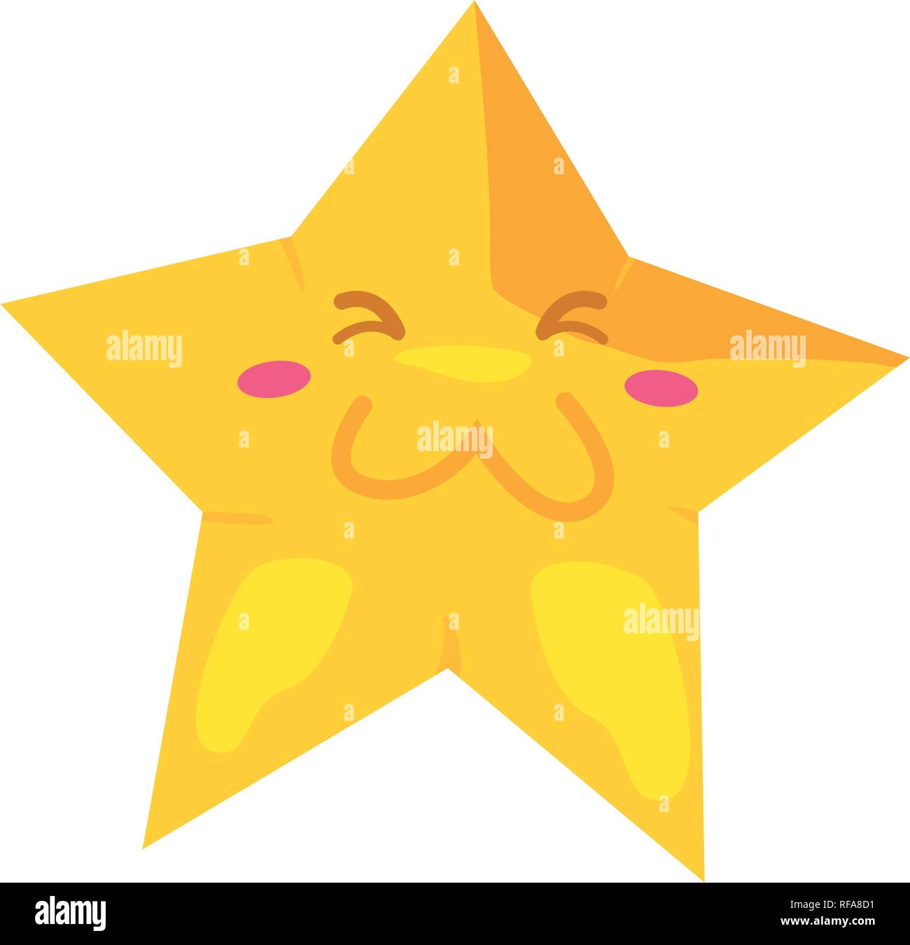 cute star video game background vector illustration Stock Vector Image ...