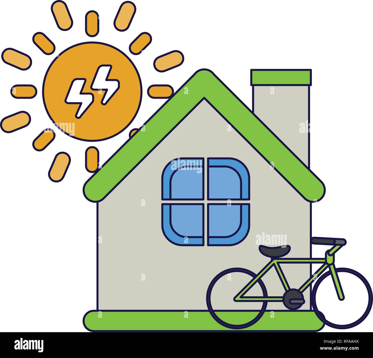 Green energy ecology concept Stock Vector Image & Art - Alamy
