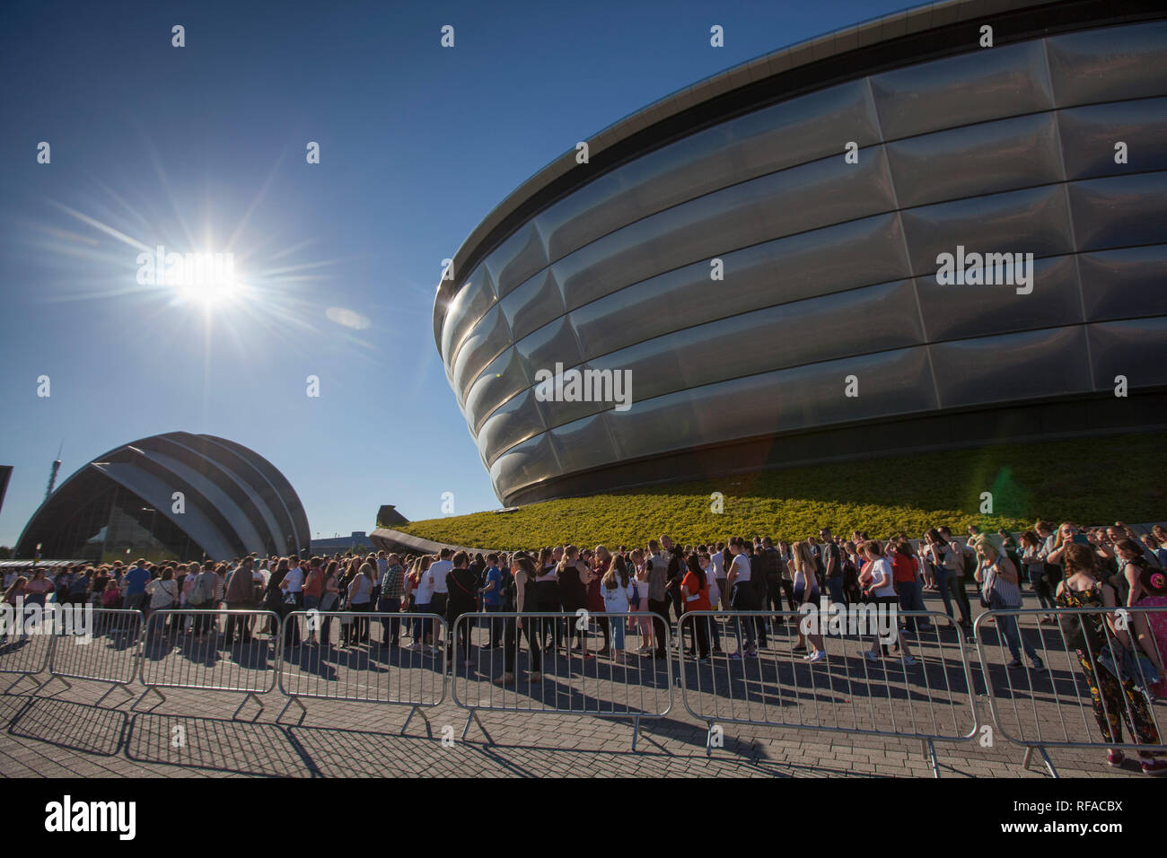 The SSE Hydro arena Stock Photo