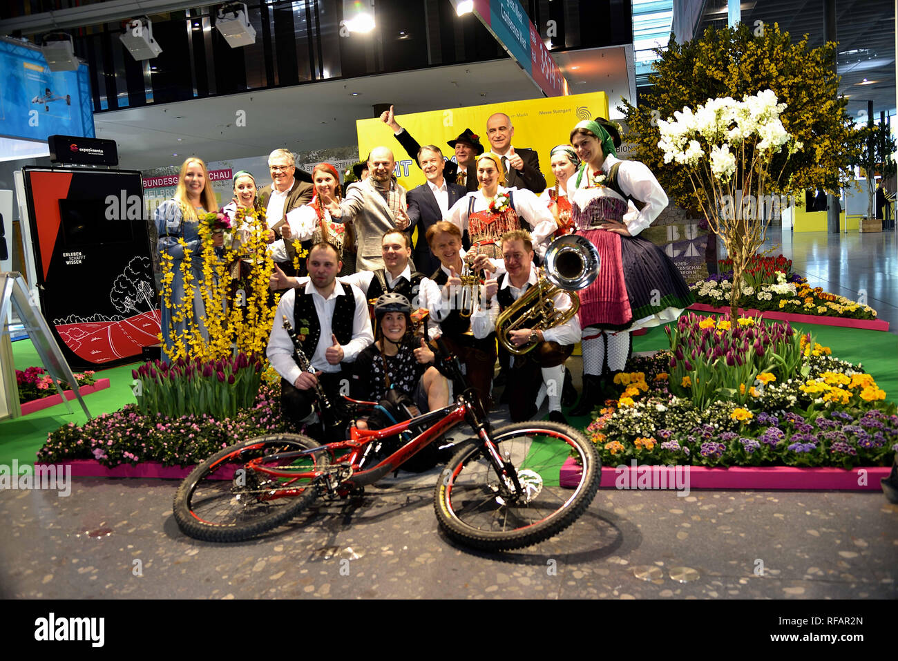 January 11, 2019 - CMT Stuttgart 2019 Tourism Fair garden show (Credit  Image: © C) IMAGESLIVE via ZUMA Wire Stock Photo - Alamy