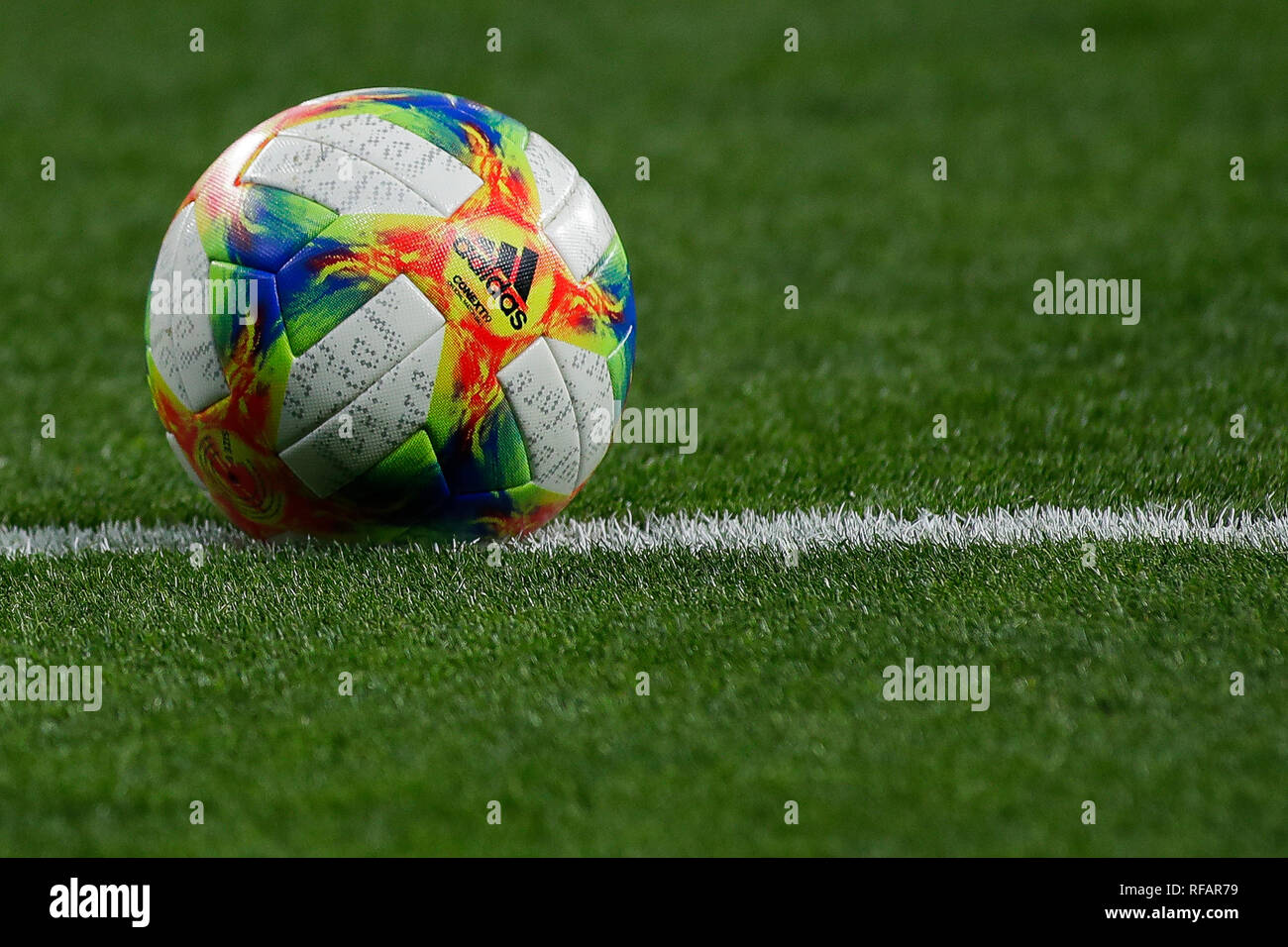 24th January 2019, Cornella-El Prat, Cornella de Llobregat, Barcelona,  Spain; Copa del Rey football, quarter