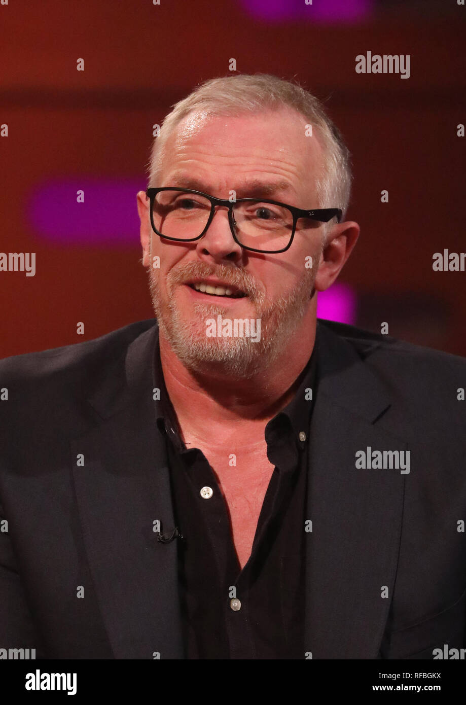 Greg Davies during the filming of the Graham Norton Show at BBC Studioworks 6 Television Centre