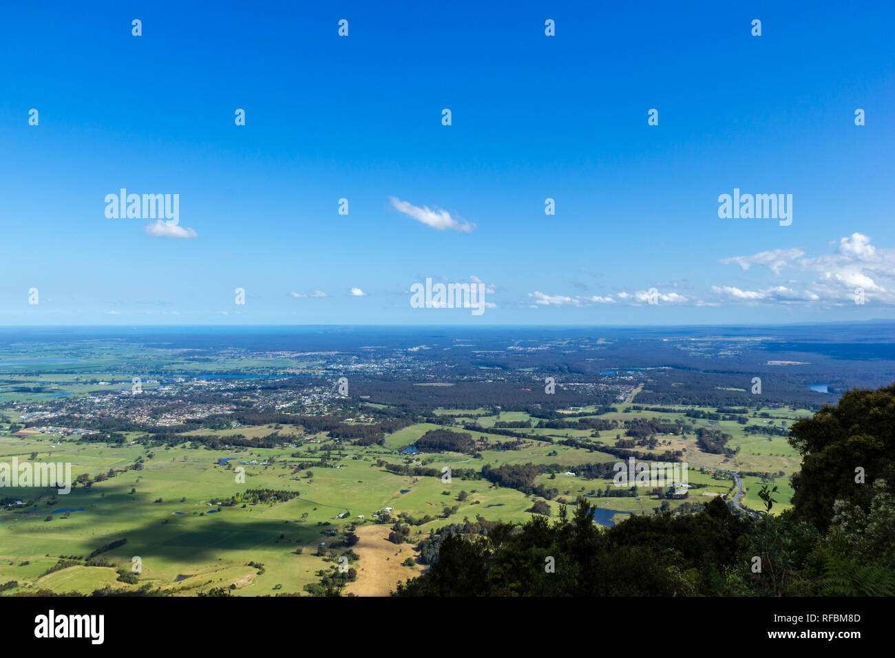Cambewarra lookout with Berrys Bay and Shoalhaven river in the