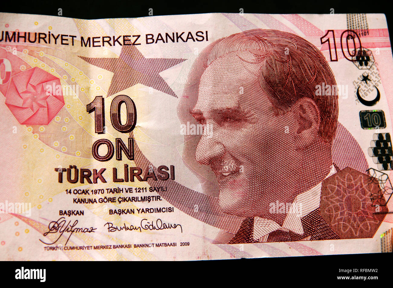 Turkish Bank Note High Resolution Stock Photography And Images Alamy