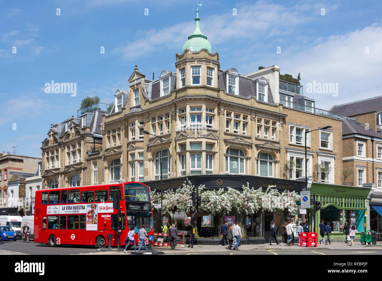 Corner Chepstow Road and Westbourne Grove, Bayswater, City of