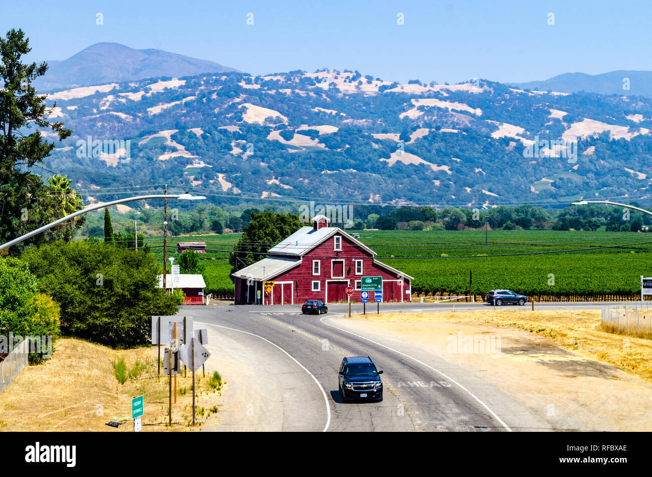 Redwood highway hires stock photography and images Alamy