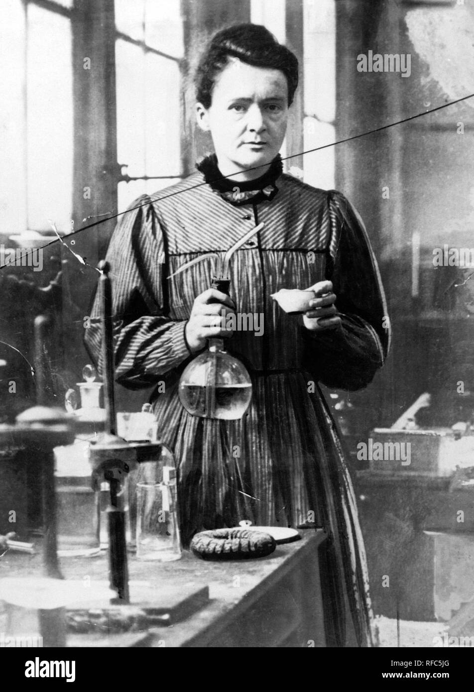 Marie Curie Polish Physicist And Chemist Stock Photo Alamy