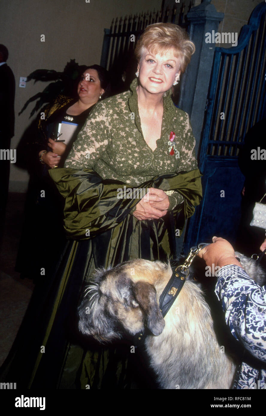 BEVERLY HILLS, CA - NOVEMBER 4: Actress Angela Lansbury attends American Ireland Fund Awards Gala Honoring Angela Lansbury on November 4, 1993 at the Beverly Hilton Hotel in Beverly Hills, California. Photo by Barry King/Alamy Stock Photo Stock Photo