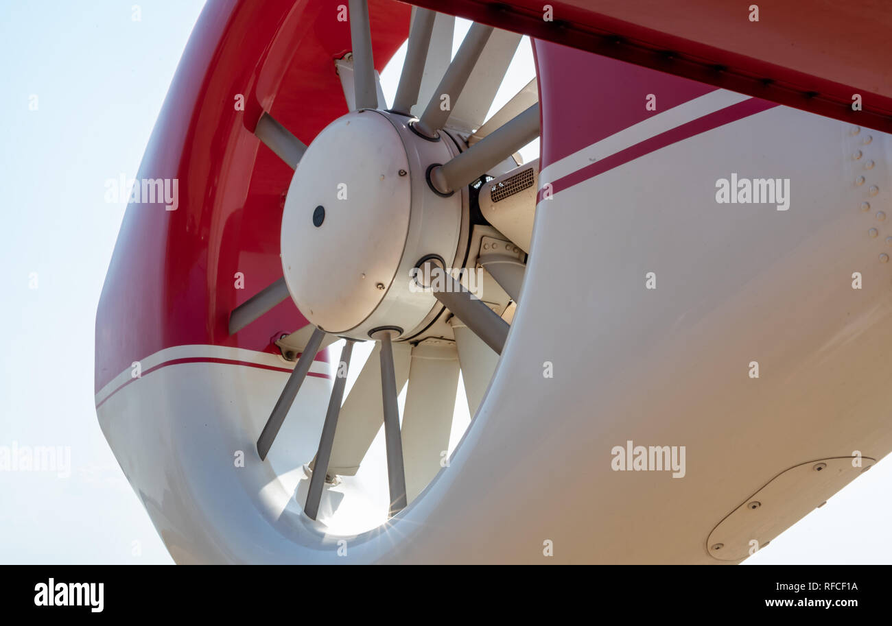 Propeller at the tail of helicopter Stock Photo Alamy
