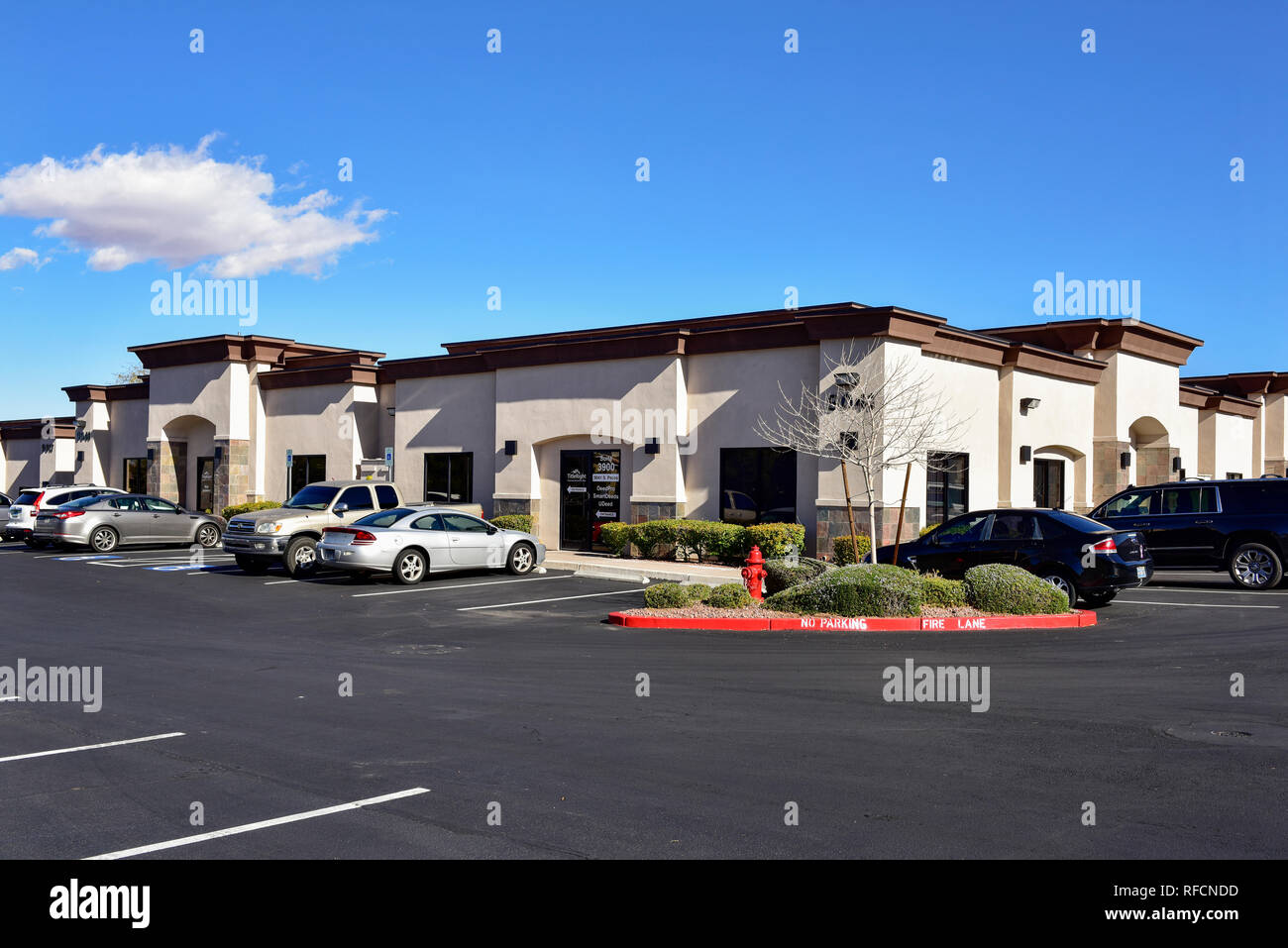 Henderson Nevada commercial property Stock Photo