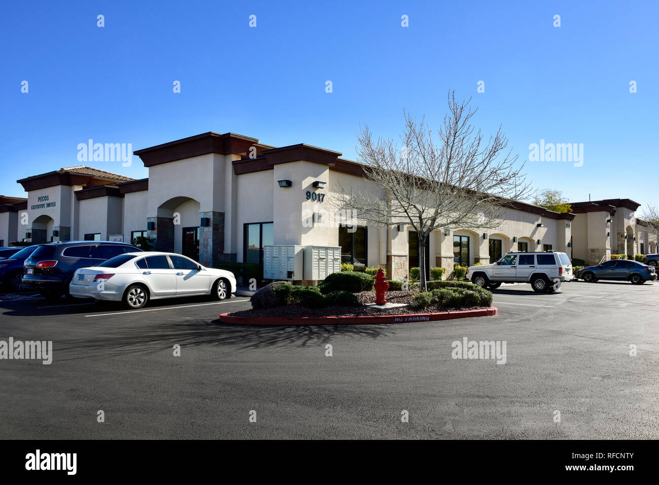Henderson Nevada commercial property Stock Photo