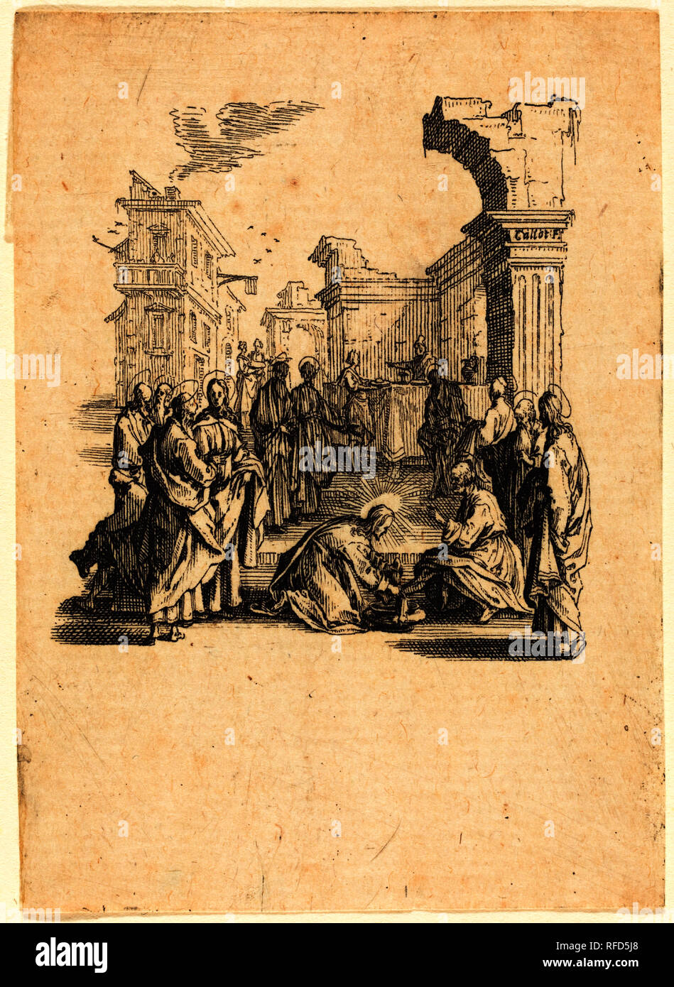 Christ washing the feet of the apostles dated c 1624 1625 medium