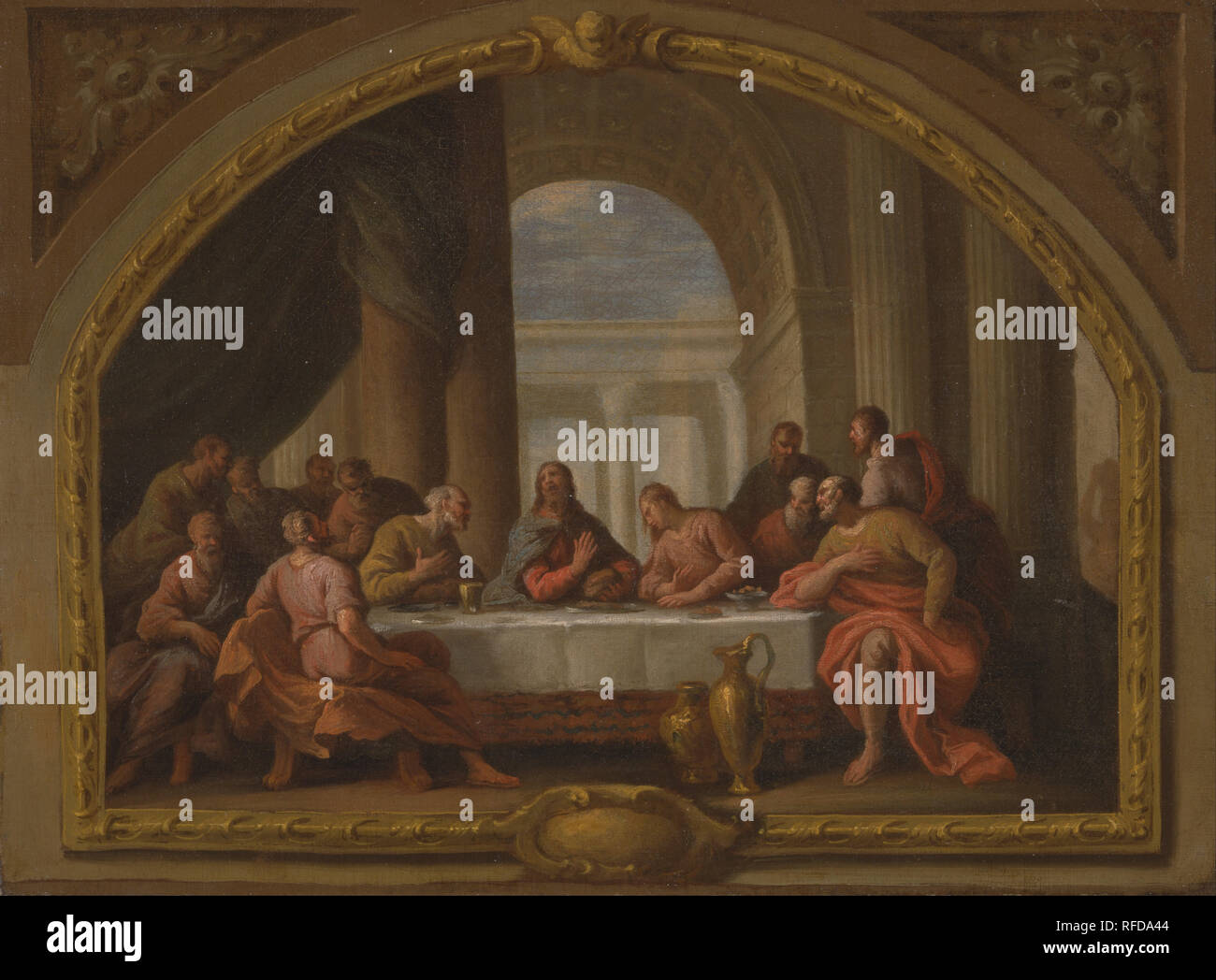 Sketch for the last supper hi-res stock photography and images - Alamy