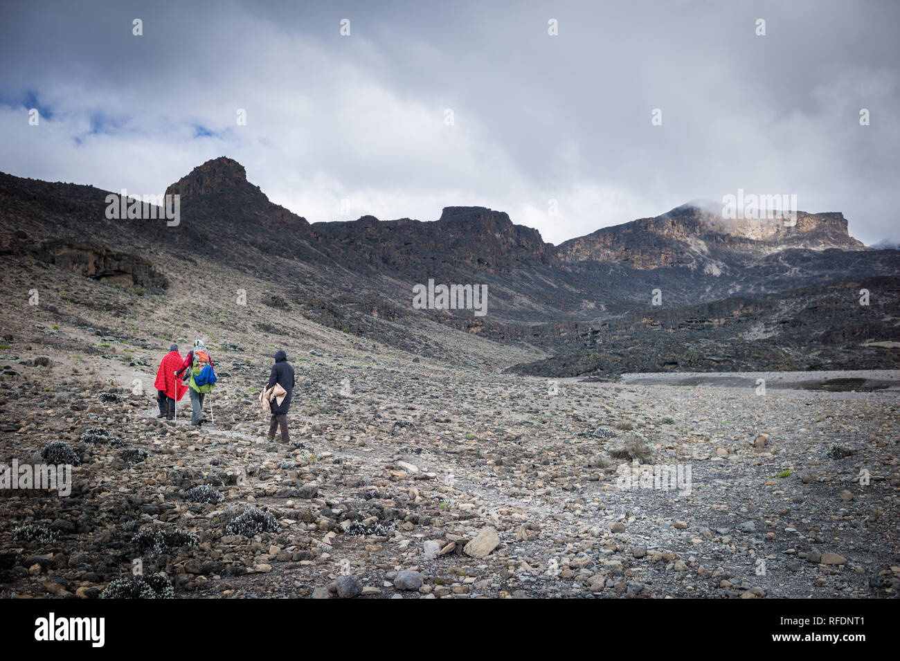 Visitors To Africa's Tallest Mountain And The World's Tallest ...