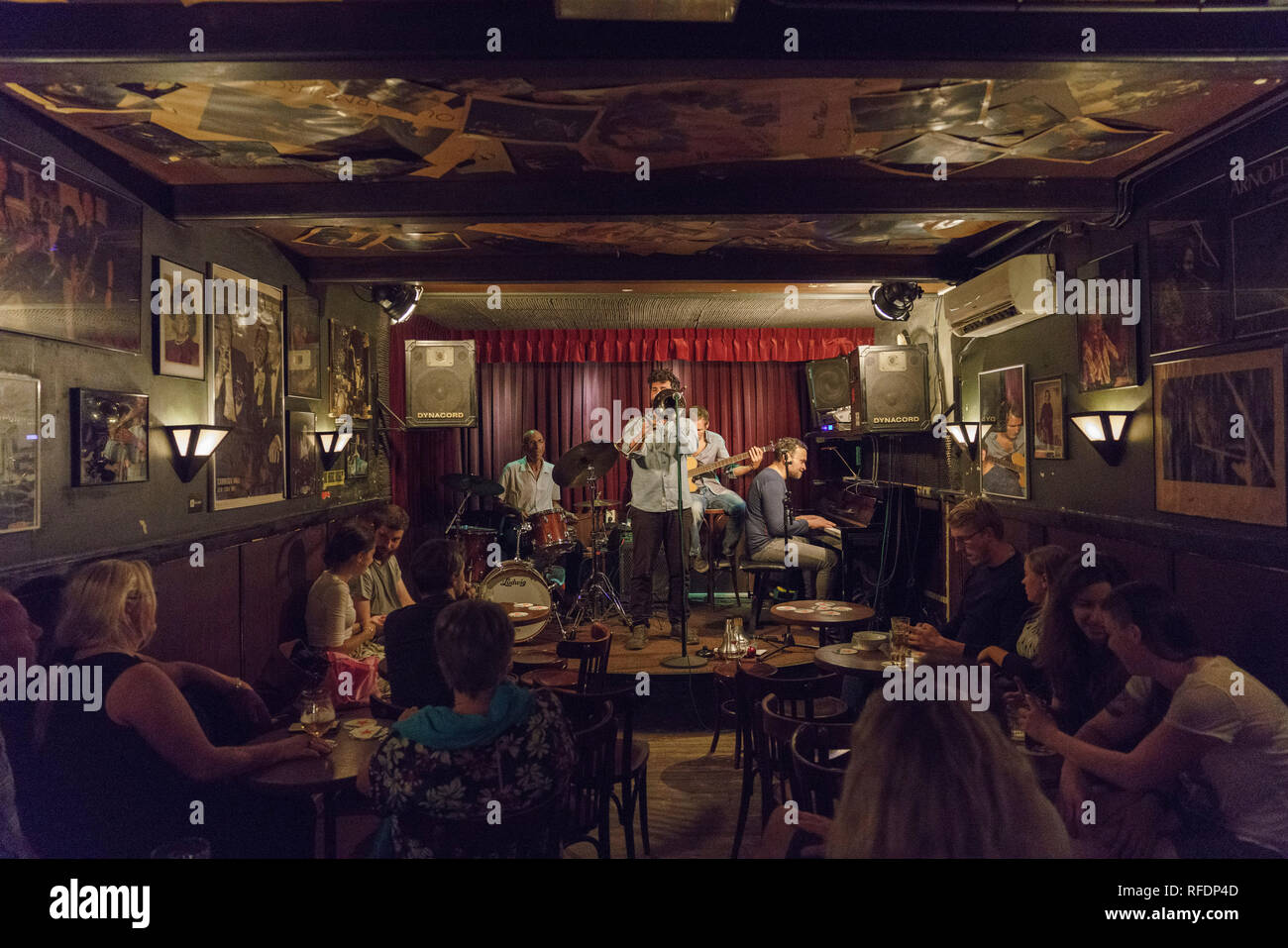 Amsterdam music cafe hi-res stock photography and images - Alamy