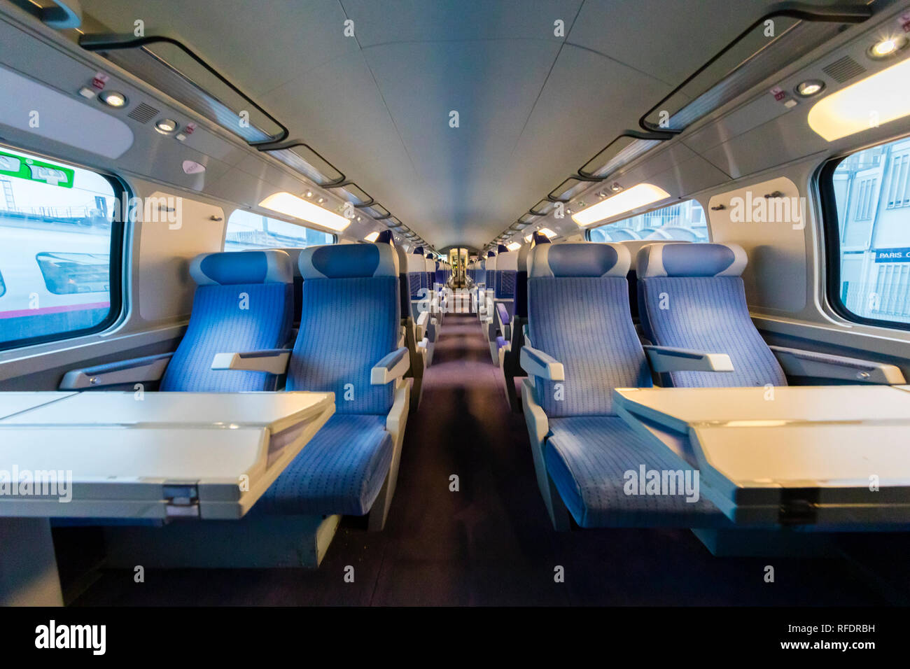TGV first class editorial photo. Image of cabin, sncf - 81804706