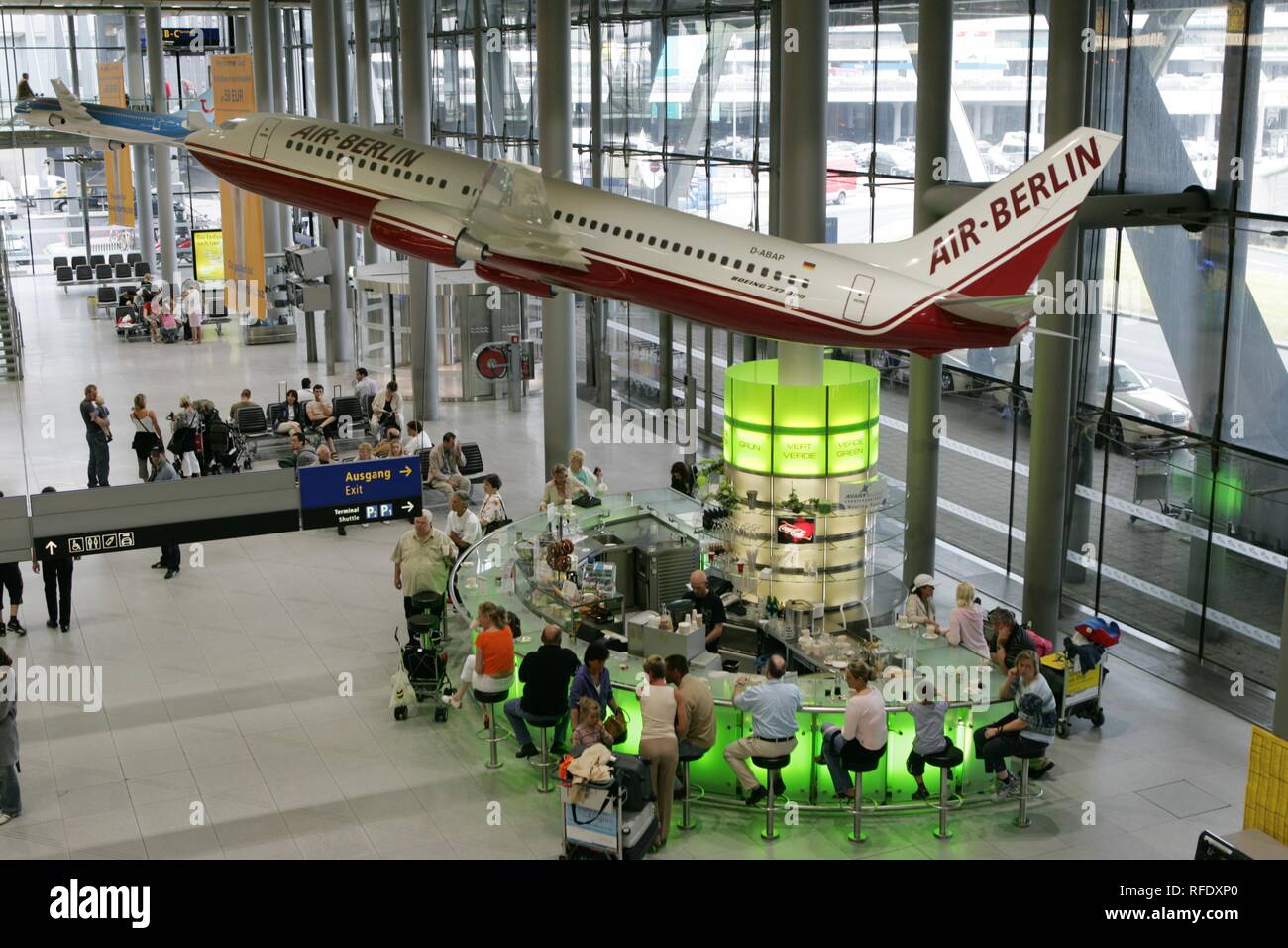 Cologne Bonn Airport, terminal 2, North Rhine-Westphalia, Germany Stock Photo