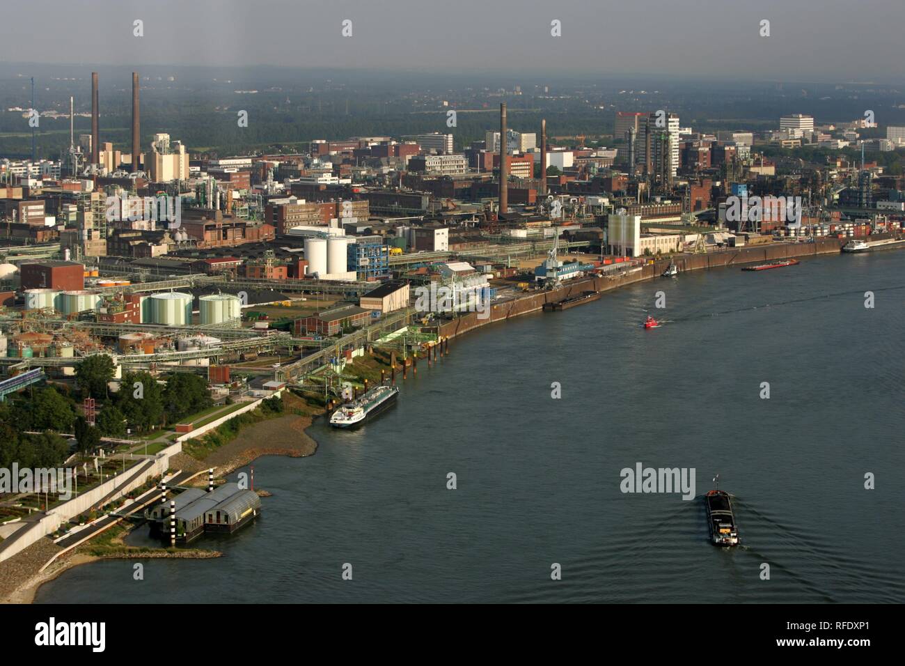 Bayer chemical industry park, Leverkusen, North RhineWestphalia