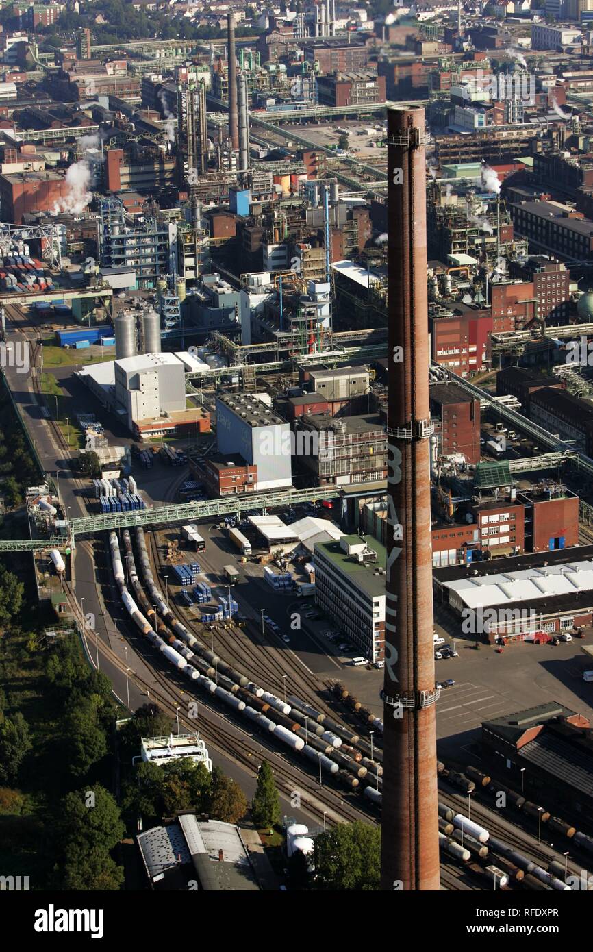 Bayer chemical industry park, Leverkusen, North RhineWestphalia